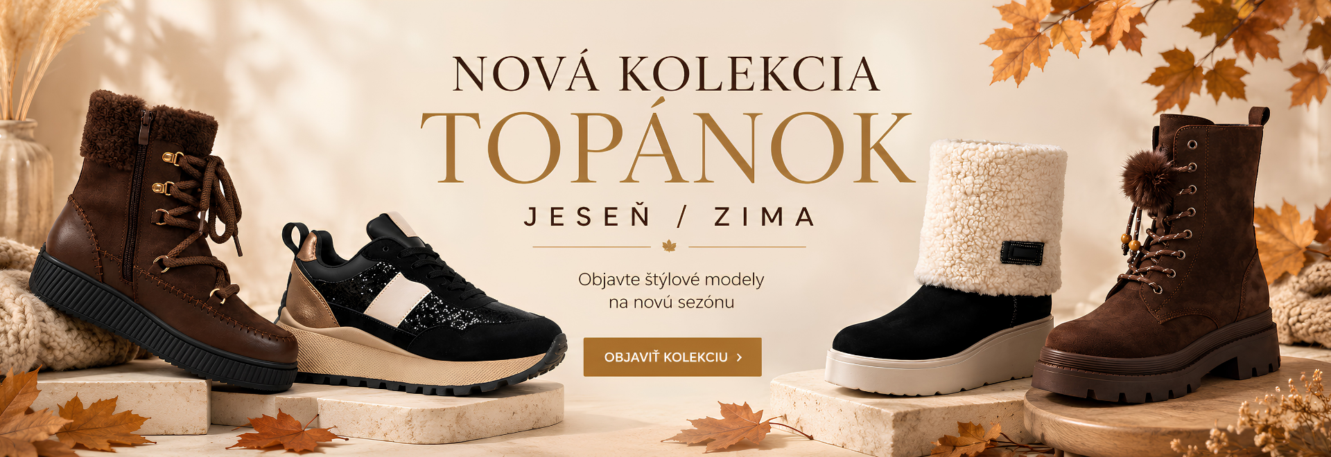 Dámske topánky kolekcia jeseň zima 2026/2027