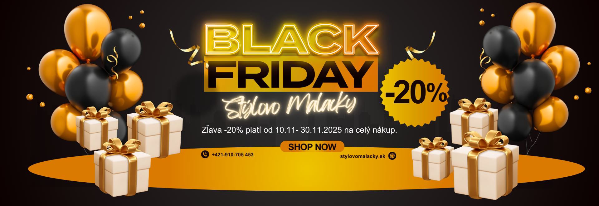 BLACK FRIDAY -20%