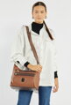 MONNARI crossbody kabelka hnedá.