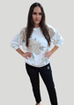 Megi Collection mikina “Jemný kvet”