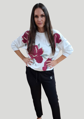 Megi Collection mikina “Jemný kvet”