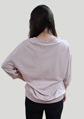 Megi Collection mikina “Patch Art” lila.