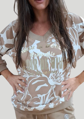 Megi Collection mikina “kvety”