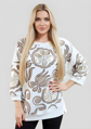 Megi Collection tunika bielo-béžová.