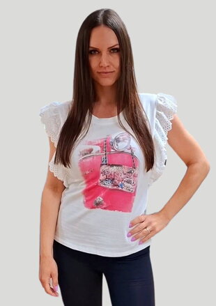 Dámske tričko FANTASY 1 biele.