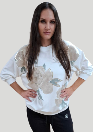 Megi Collection mikina “Jemný kvet”