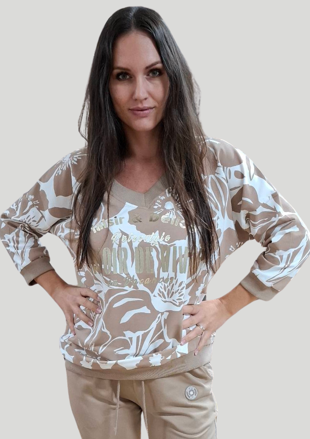Megi Collection mikina “kvety”