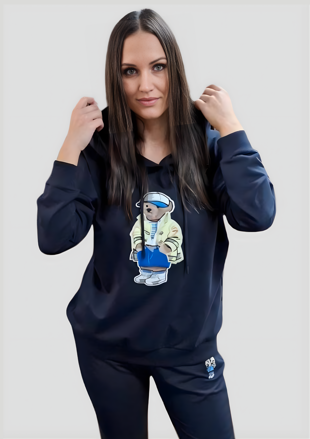 Megi Collection tepláková súprava “maco” modrá.