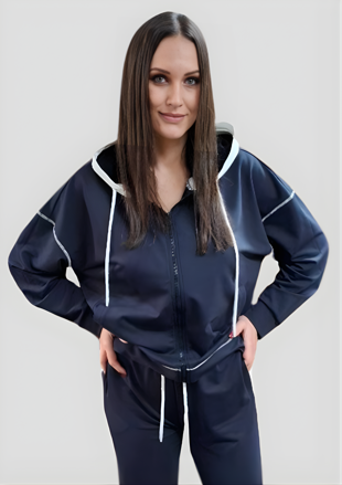 Megi Collection tepláková súprava modrá.