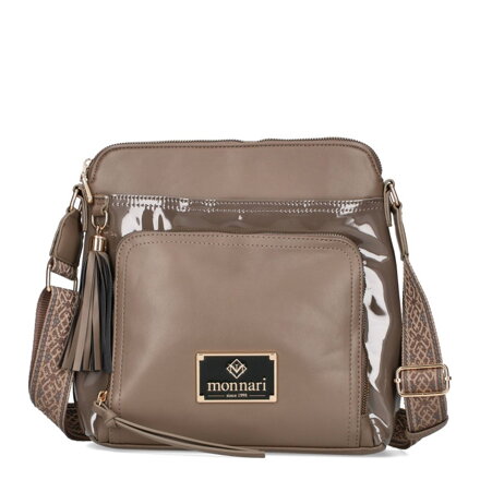 MONNARI crossboda kabelka taupe.