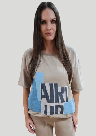 Dámske tričko MEGI béžové.