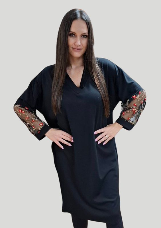 Šaty pre moletky čierne LAURA3. Šaty pre moletky čierne LAURA3.