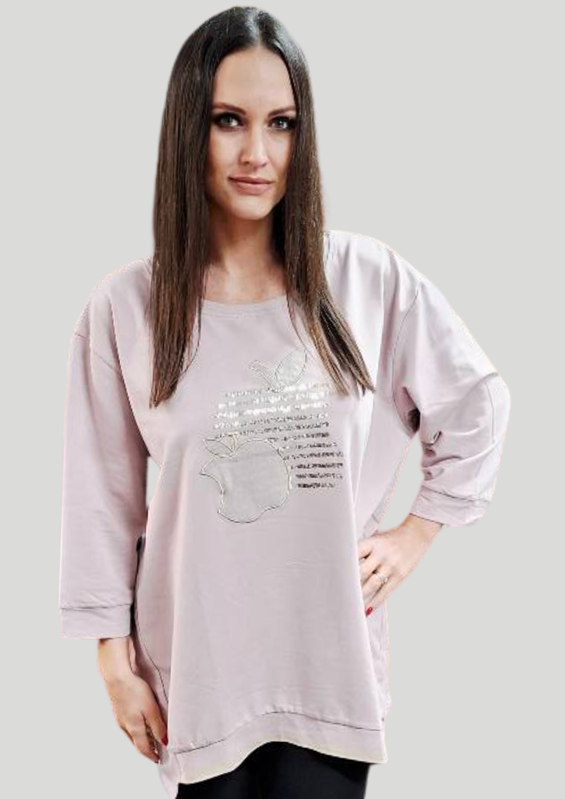 Megi Collection tunika jablko lila. Megi Collection tunika jablko lila.