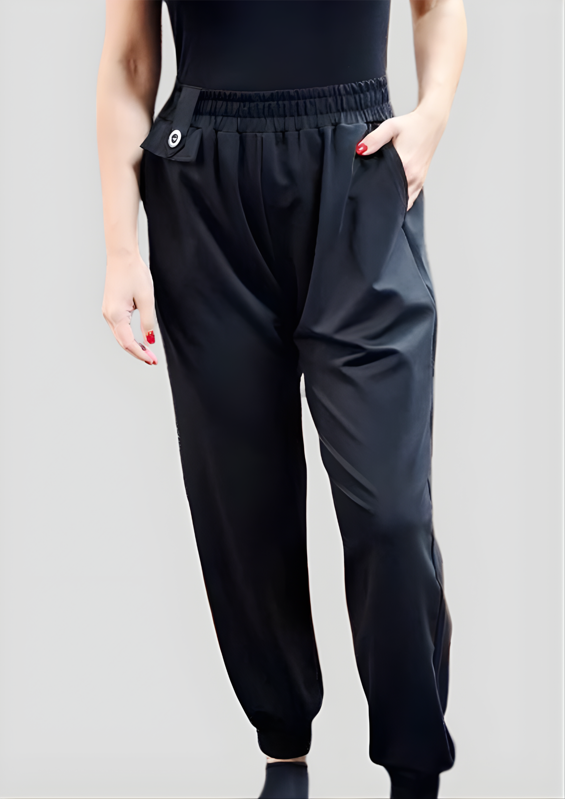 Megi Collection dámske tepláky čierne.