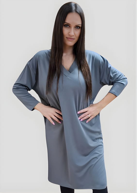 Šaty pre moletky NORA2 šedé.