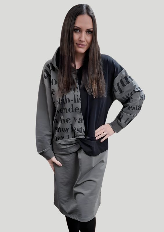 Megi Collection dámske šaty khaki.