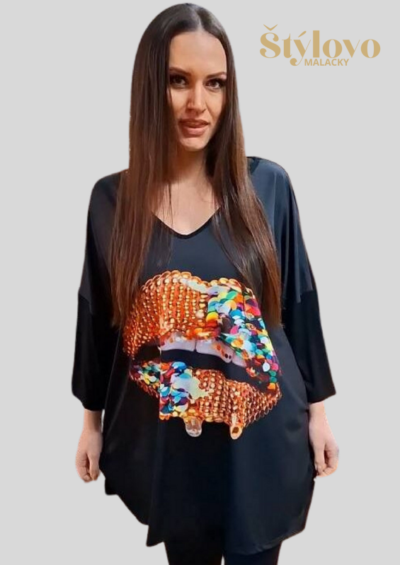 Tunika pre moletky čierna. Tunika pre moletky čierna.