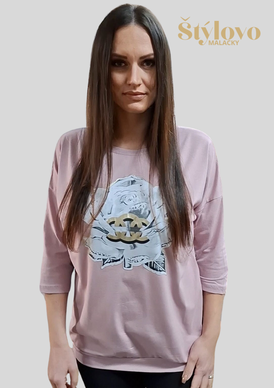 Dámske tričko ružové. Dámske tričko ružové.