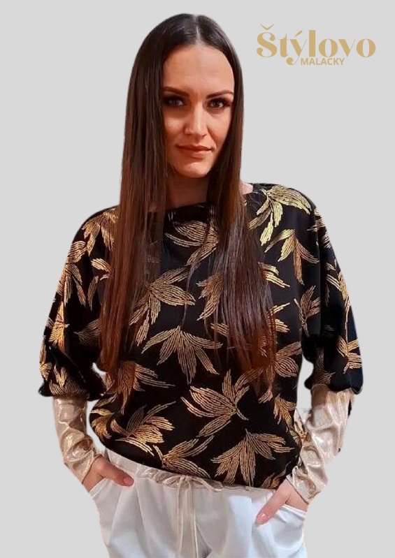 Elegantná tunika čierna. Elegantná tunika čierna.