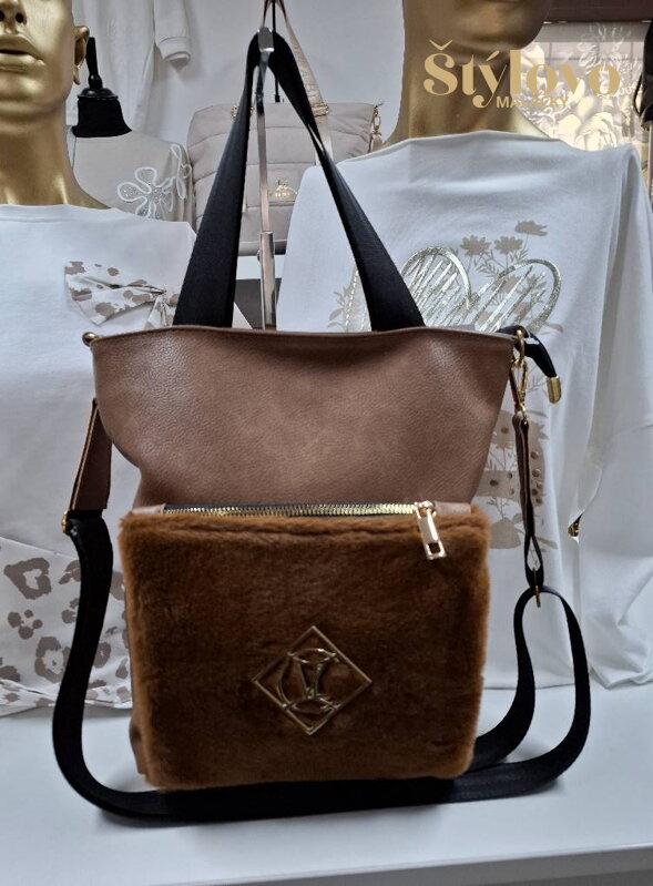 Dámska crossbody kabelka hnedá. Dámska crossbody kabelka hnedá.