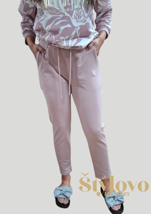 Megi Collection tepláky lila.