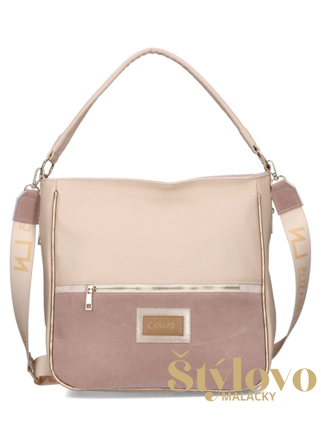 Dámska kabelka Elizabeth Canard smotanová 