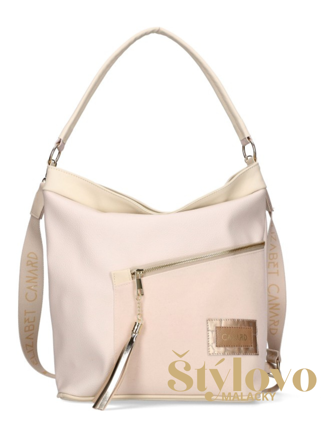 Dámska kabelka Elizabeth Canard smotanová.