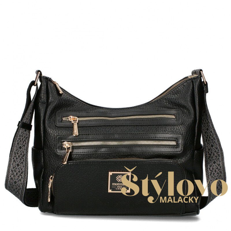 MONNARI crossbody kabelka čierna.