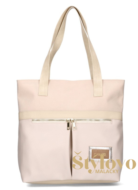 Dámska kabelka Elizabeth Canard smotanová.