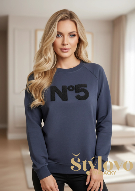 Dámska mikina N5 šedá.