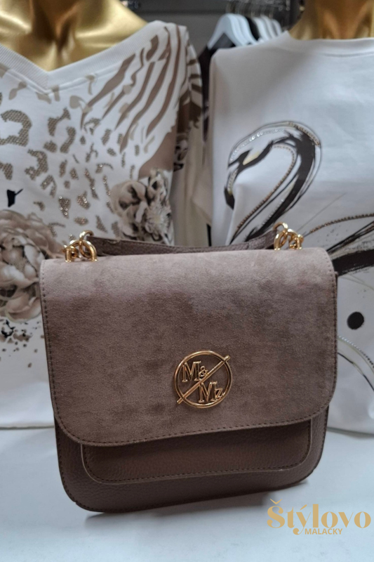 Dámska crossbody kabelka béžová.
