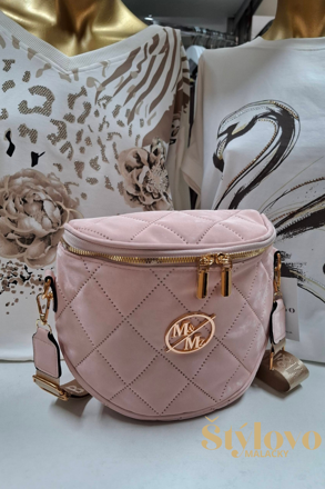 Dámska crossbody kabelka ružová.