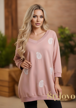 Megi Collection mikina marhuľa.