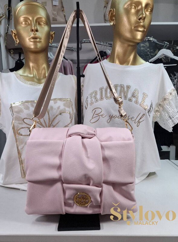 Kabelka LAURA BIAGGI ružová.