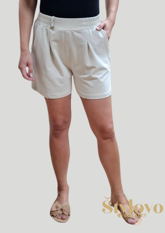 Megi Collection kraťasy smotanové.