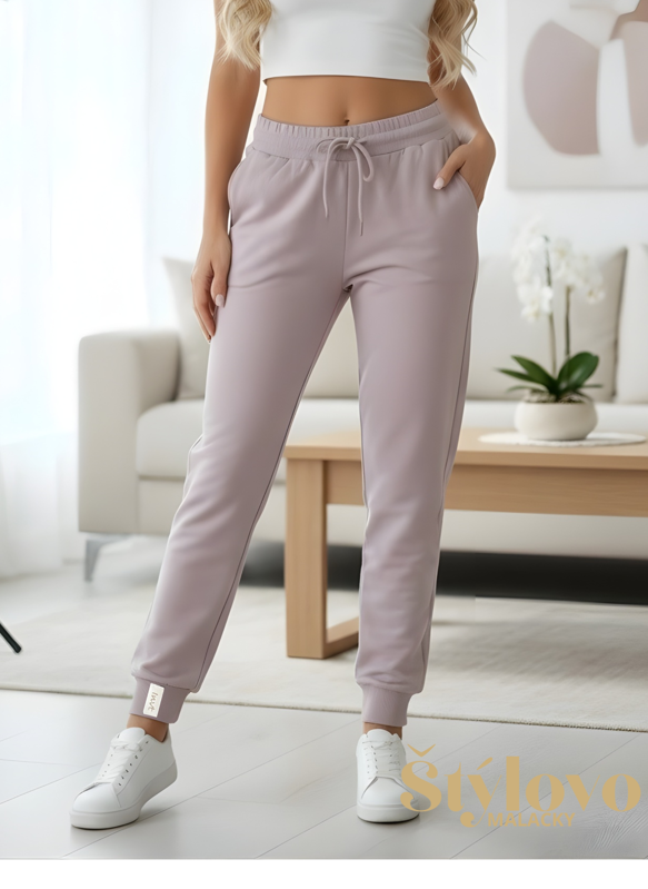 Dámske tepláky Megi Collection  lila.