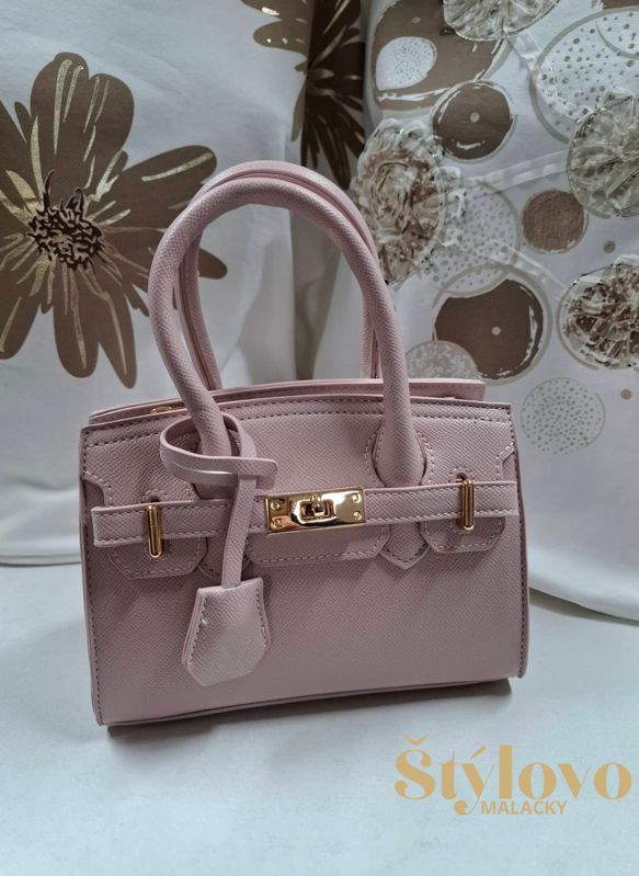 Kabelka "RITA" mini crossbody ružová.
