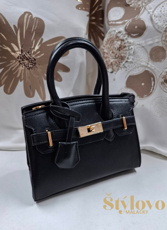 Kabelka "RITA" mini crossbody čierna.