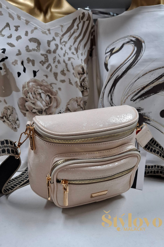 MONNARI crossbody kabelka smotanová.