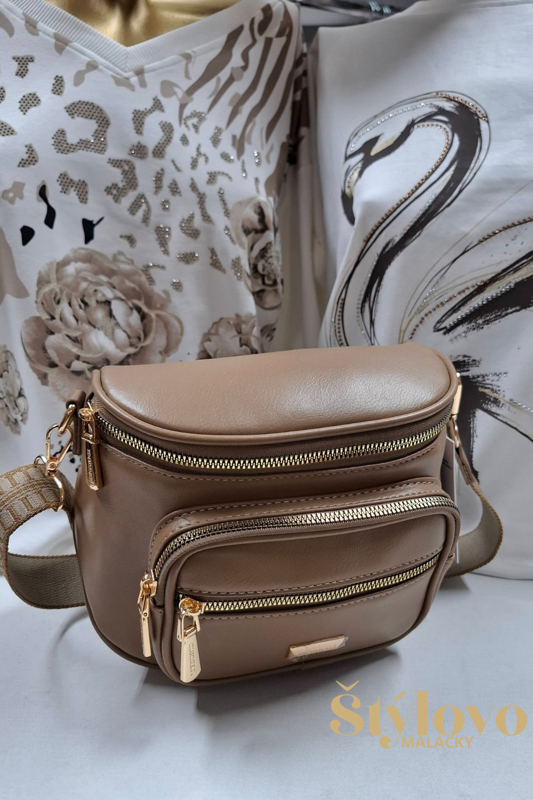 MONNARI crossbody kabelka béžová.