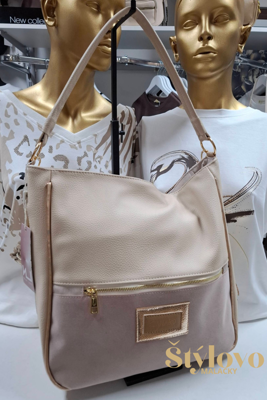 Dámska kabelka Elizabeth Canard smotanová 