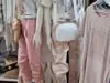 Dámske ľanové šaty s 3D vzorom modré jeans.